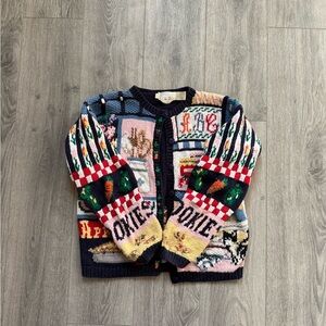 Colorful Women's Cardigan Sweater